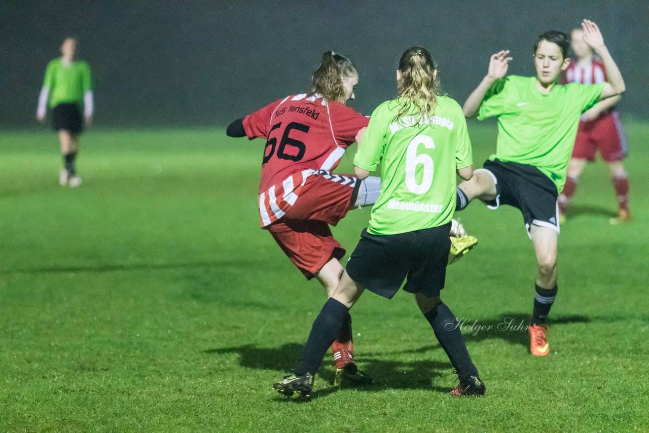 Bild 231 - B-Juniorinnen TuS Tensfeld - MTSV Olympia Neumnster : Ergebnis: 4:1